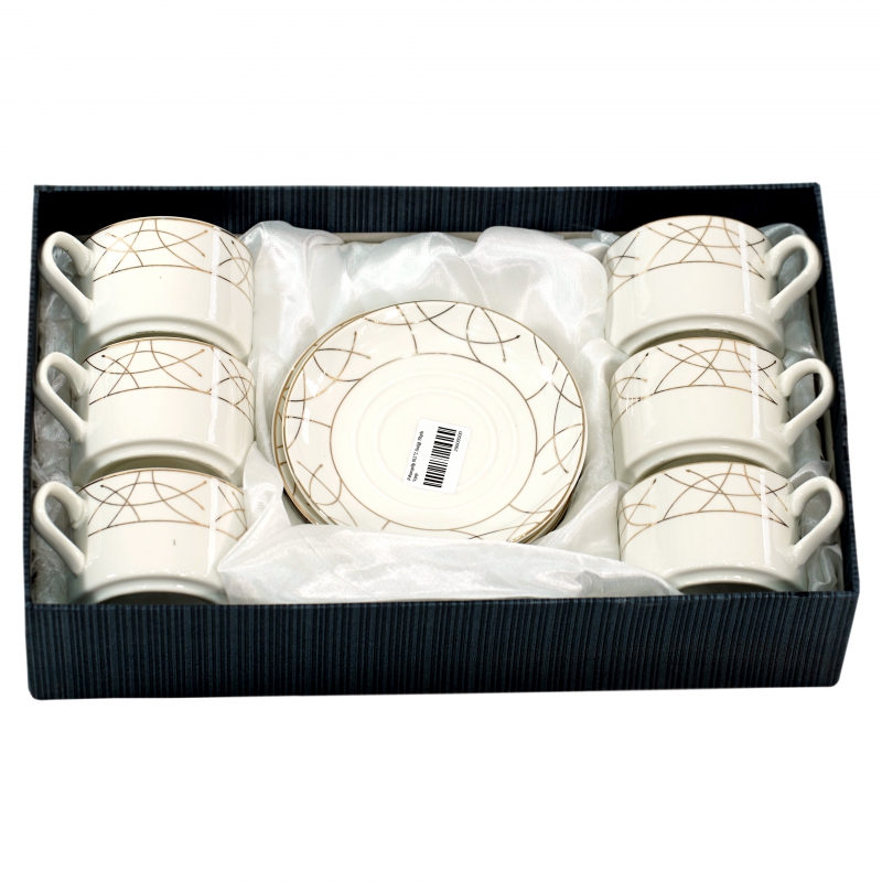 Բաժակ Սուրճի 01172 Ոսկի Տերև Կլոր 2